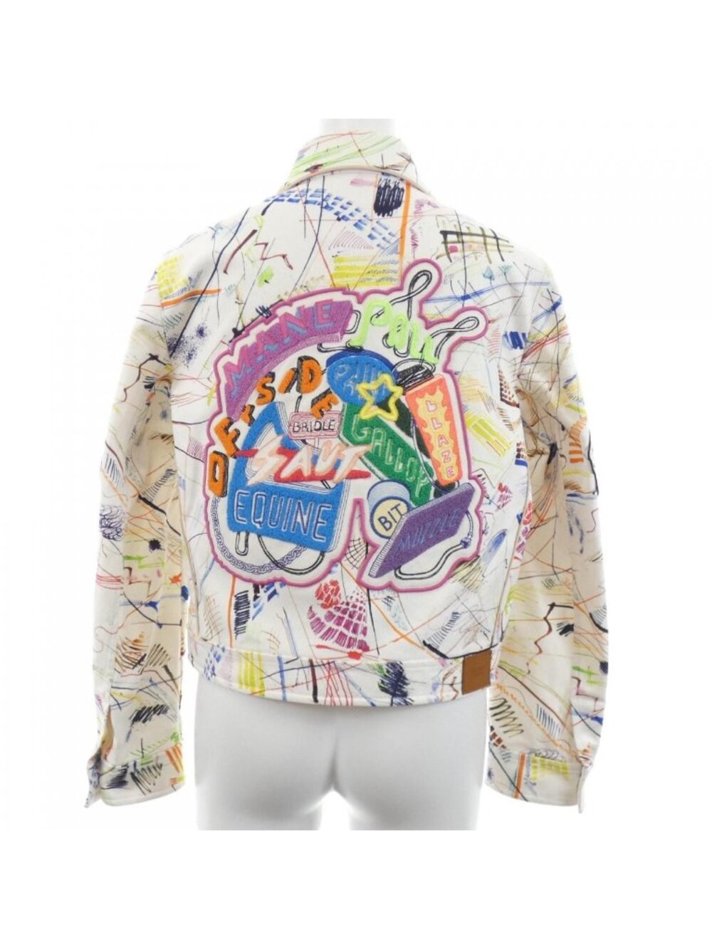 ★SOLD★ Hermes Chevaloscope Jacket White - Picture 2 of 7
